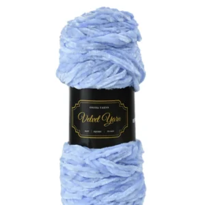 Velvet Yarn - Baby blue 06