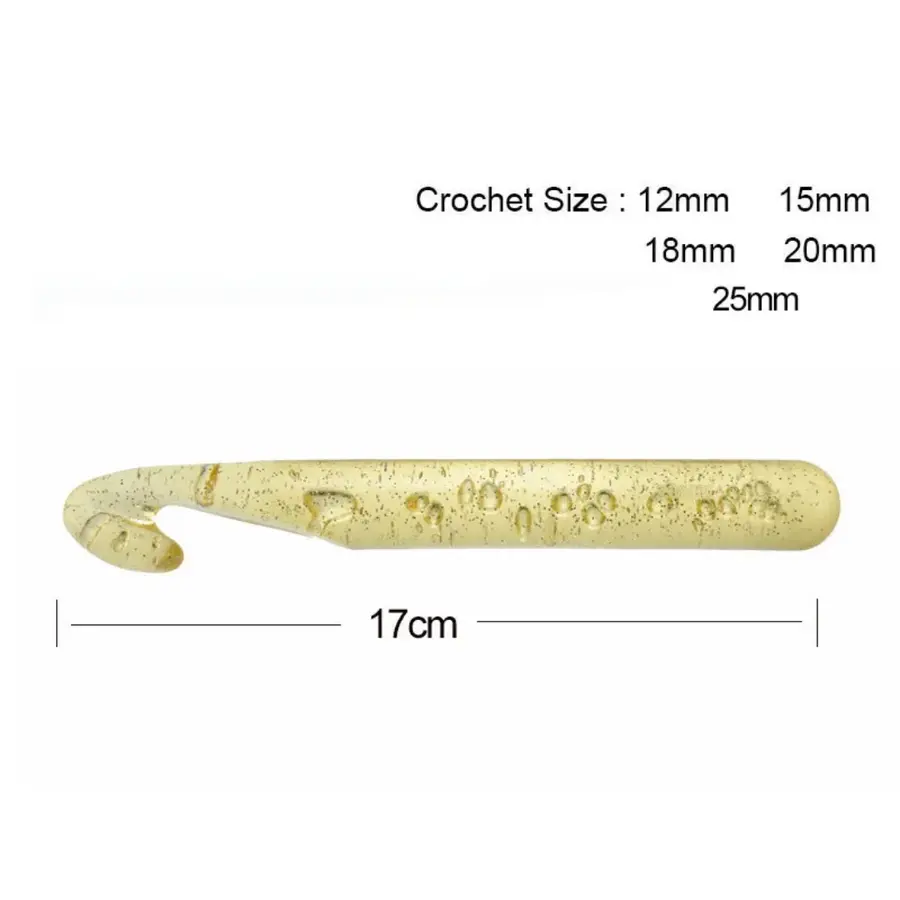 Crystal Honey Crochet Hook