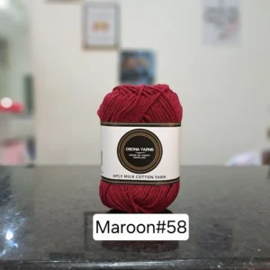 Milk Cotton 4ply - Maroon