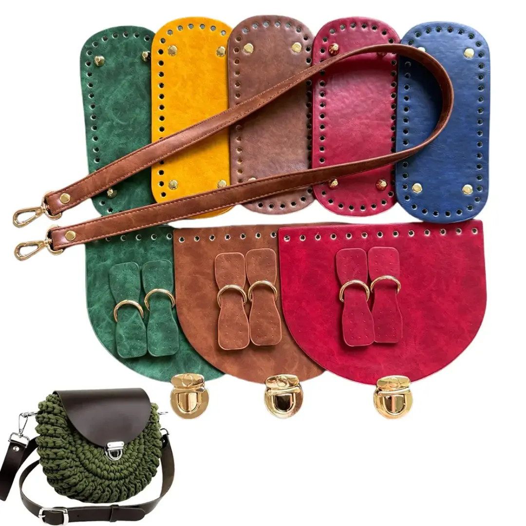 Pu leather bag set