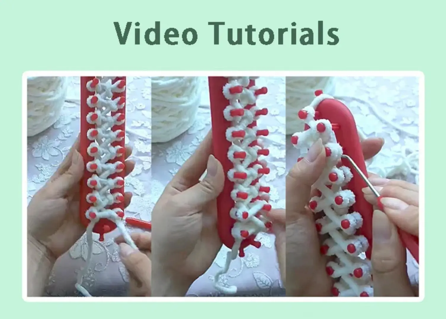 Straight Knitting Loom