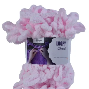 Loopy Chenille - Baby pink 04
