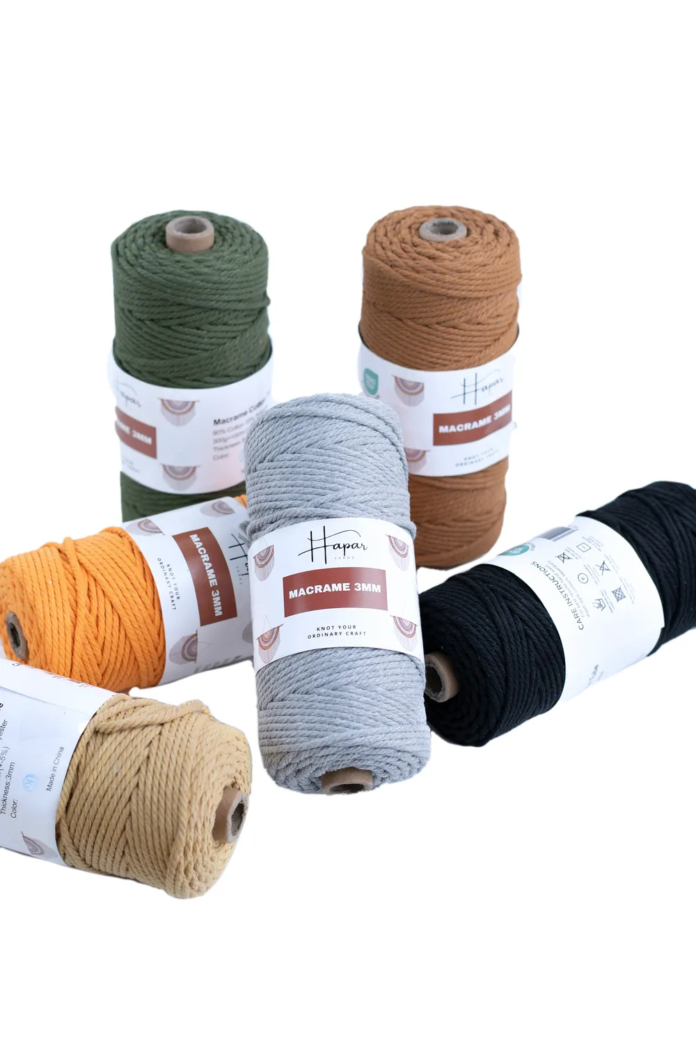 Macramé Cord – 3mm, 100m