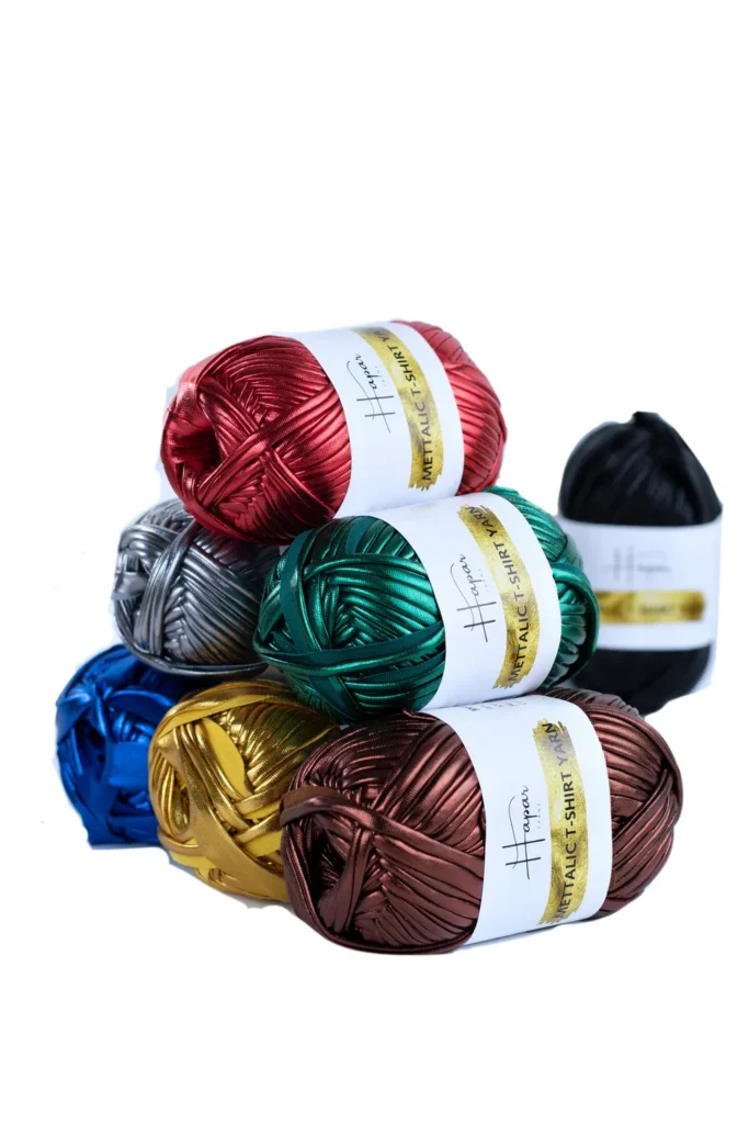 Mettalic Tshirt Yarn
