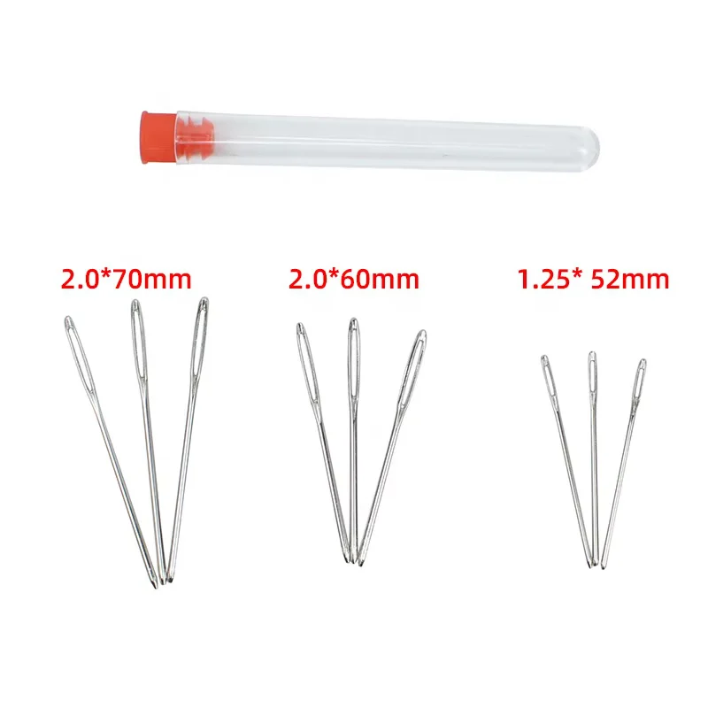 Metallic Darning Needle Set