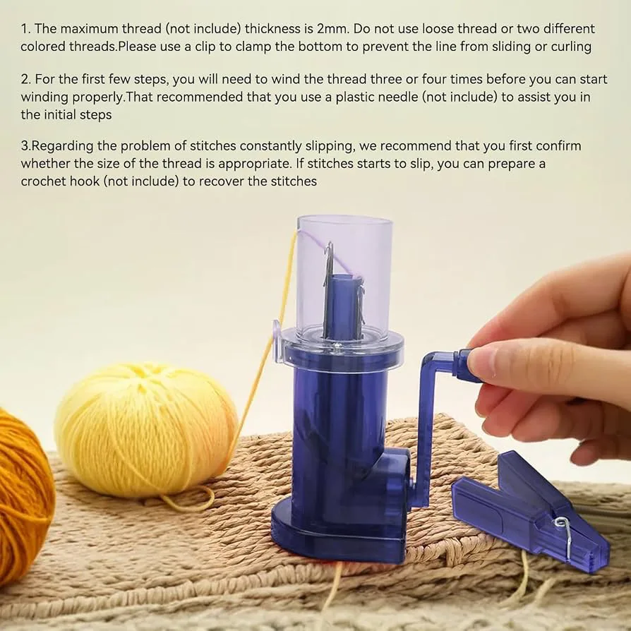 Mini I-Cord Knitting Machine
