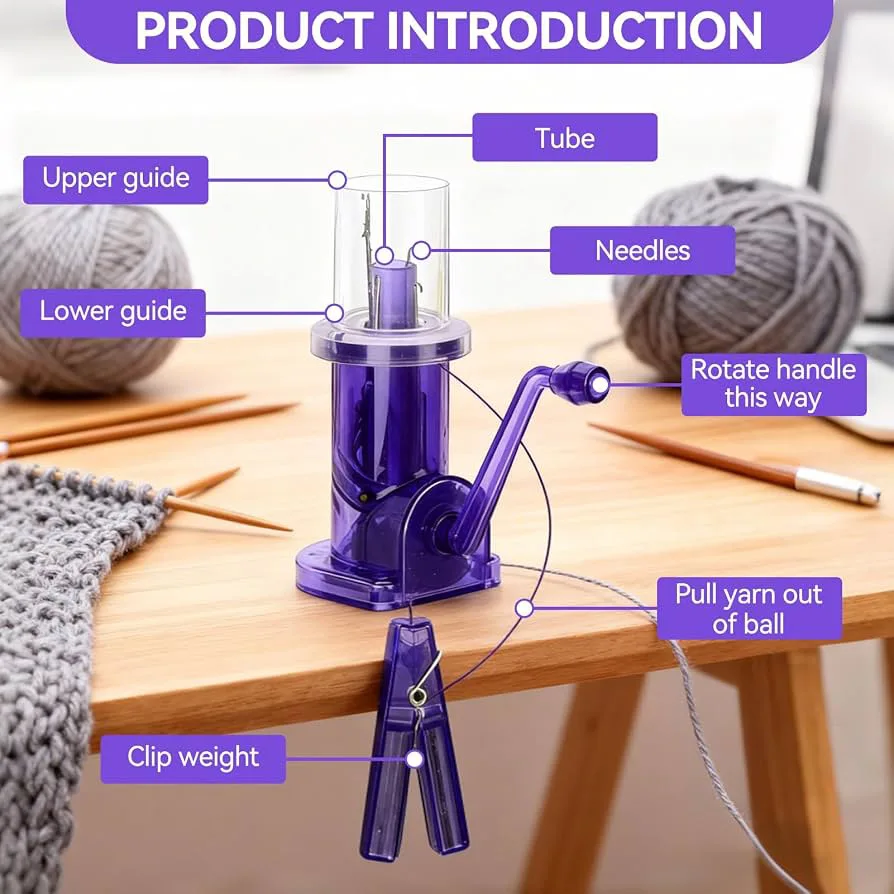 Mini I-Cord Knitting Machine
