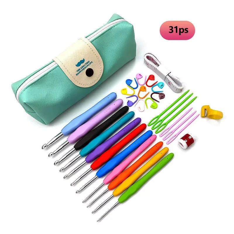 Crochet Pouch Hook Set Kit