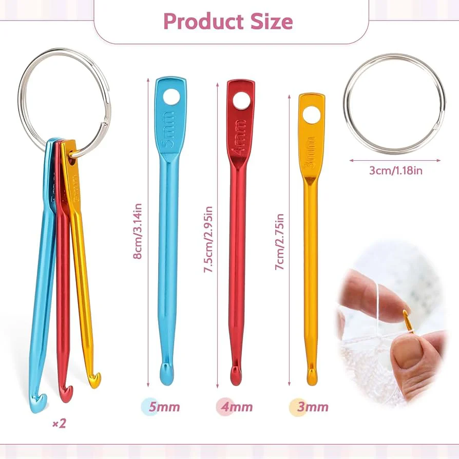Crochet Keychain Holder