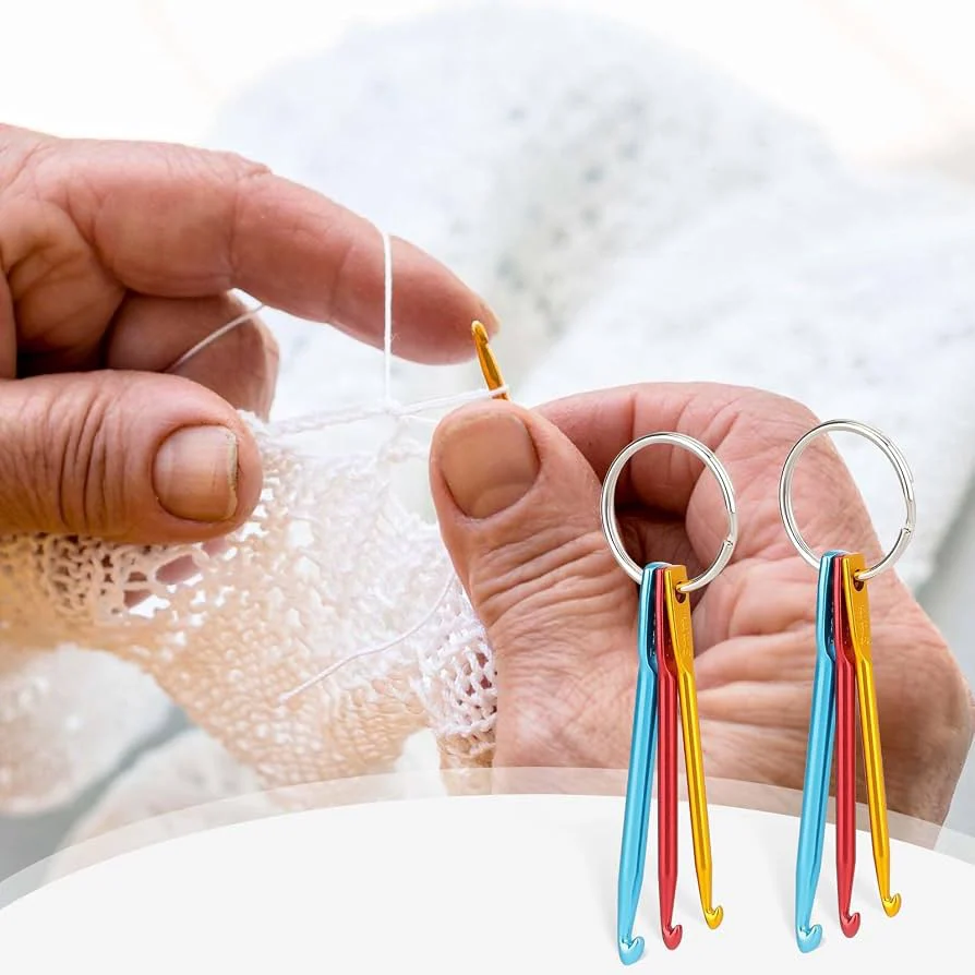 Crochet Keychain Holder