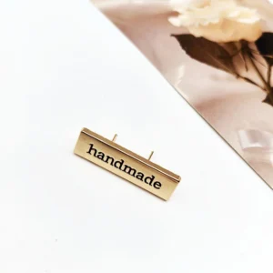 Metallic Handmade Tags