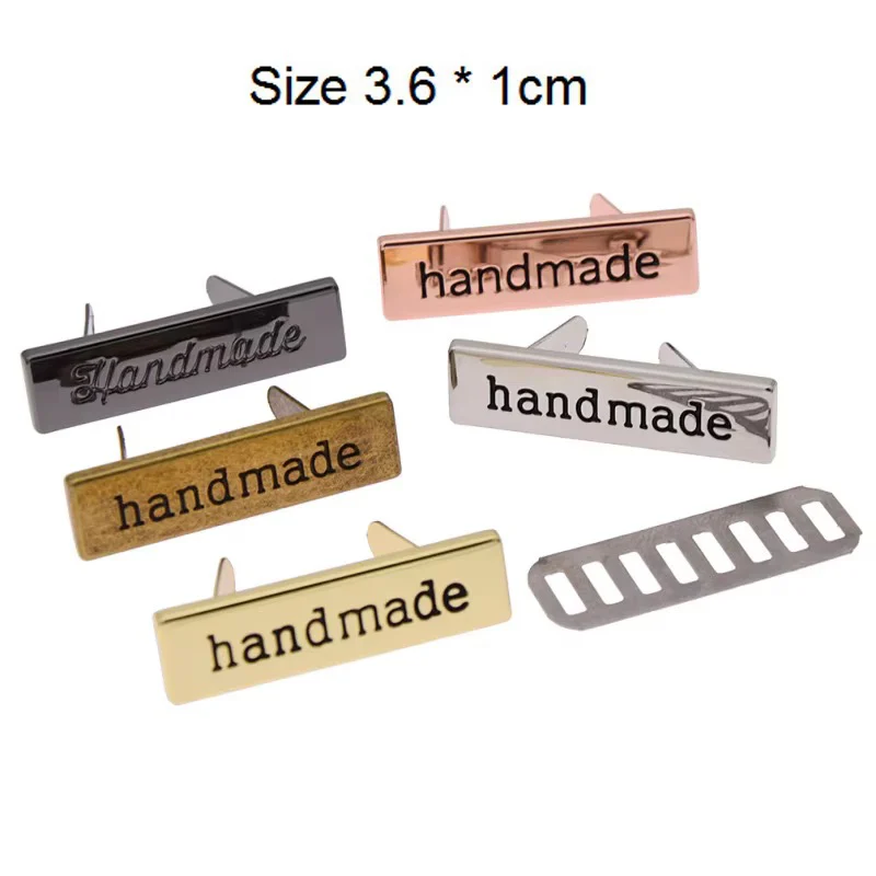 Metallic Handmade Tags
