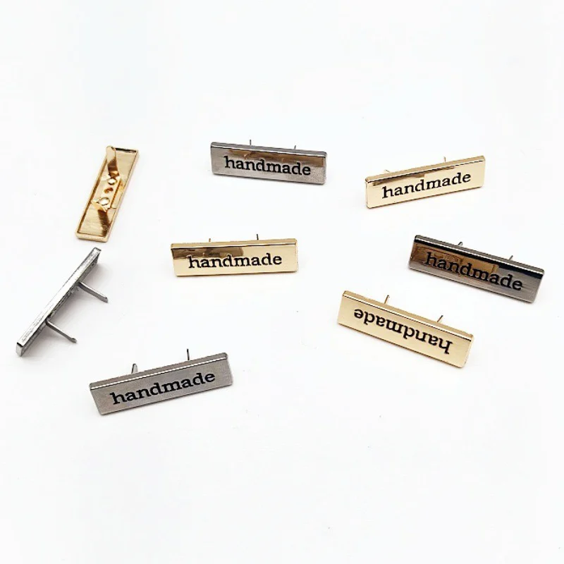 Metallic Handmade Tags